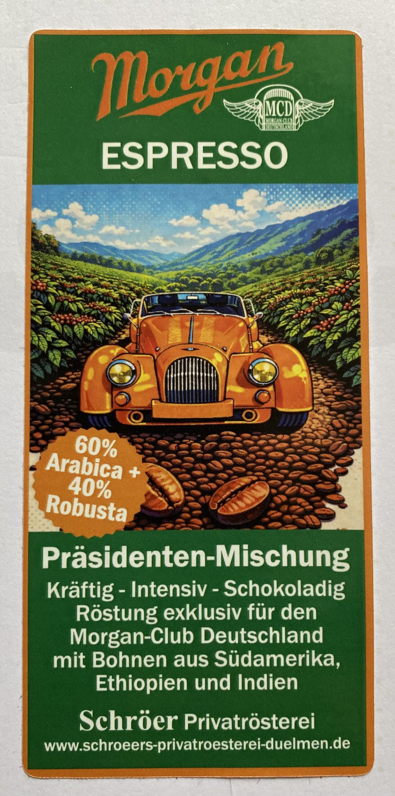 Photo of Morgan Espresso – Präsidenten-Mischung